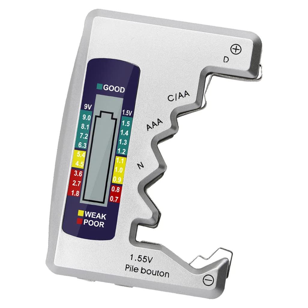 Comprobador de Batería Wolfride Digital AA AAA 9V