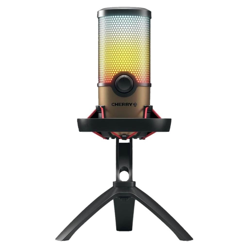 Micrófono USB CHERRY UM 9.0 PRO RGB para PC y Mac