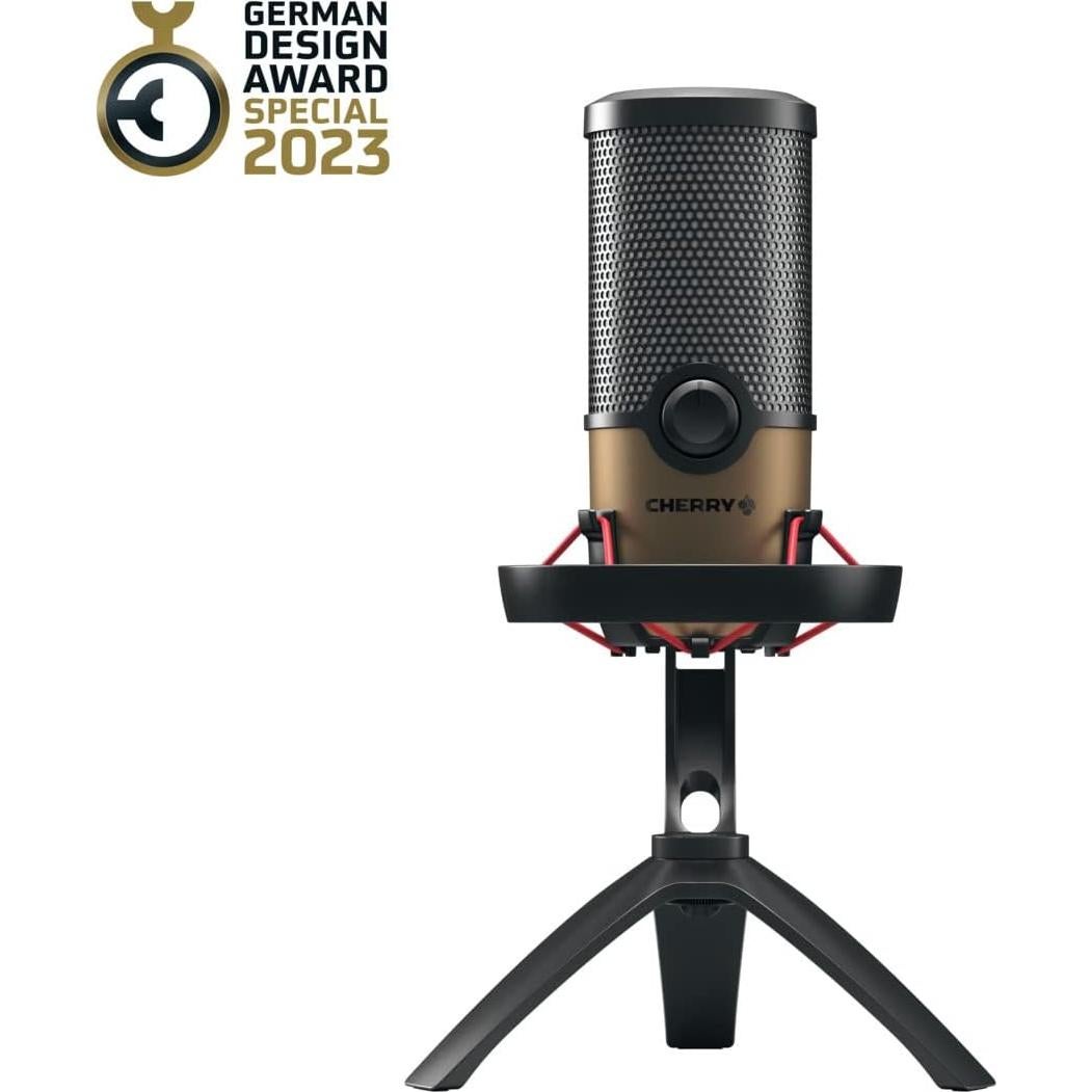 Micrófono USB CHERRY UM 9.0 PRO RGB para PC y Mac