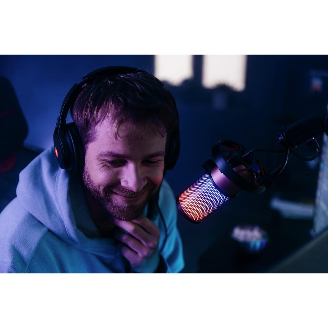 Micrófono USB CHERRY UM 9.0 PRO RGB para PC y Mac