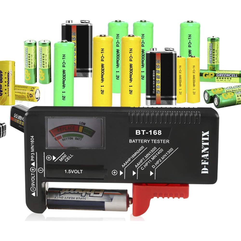 Probador de Baterías D-FantiX BT-168 Universal Compacto