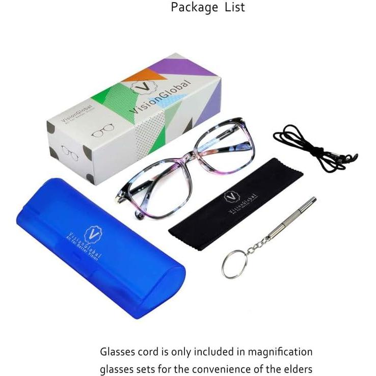 Gafas bloqueadoras de luz azul VisionGlobal para mujeres - Anti-fatiga ocular