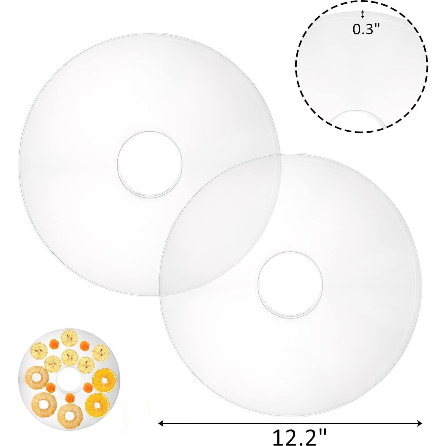 Hojas Deshidratadoras ZOOFOX 6 Pzas Redondas 30.99 cm