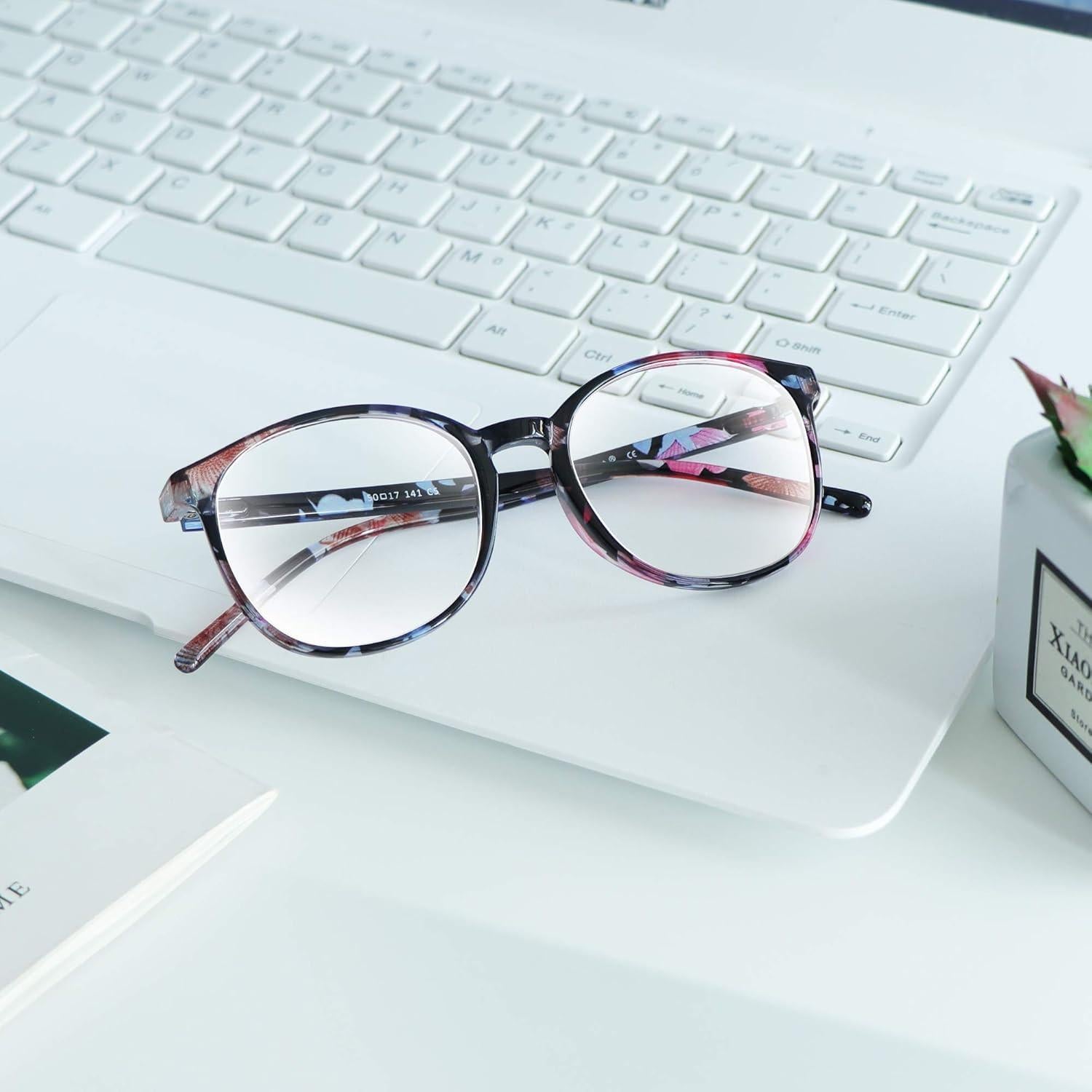 Gafas de bloqueo luz azul VisionGlobal DAYS +2.00 floral