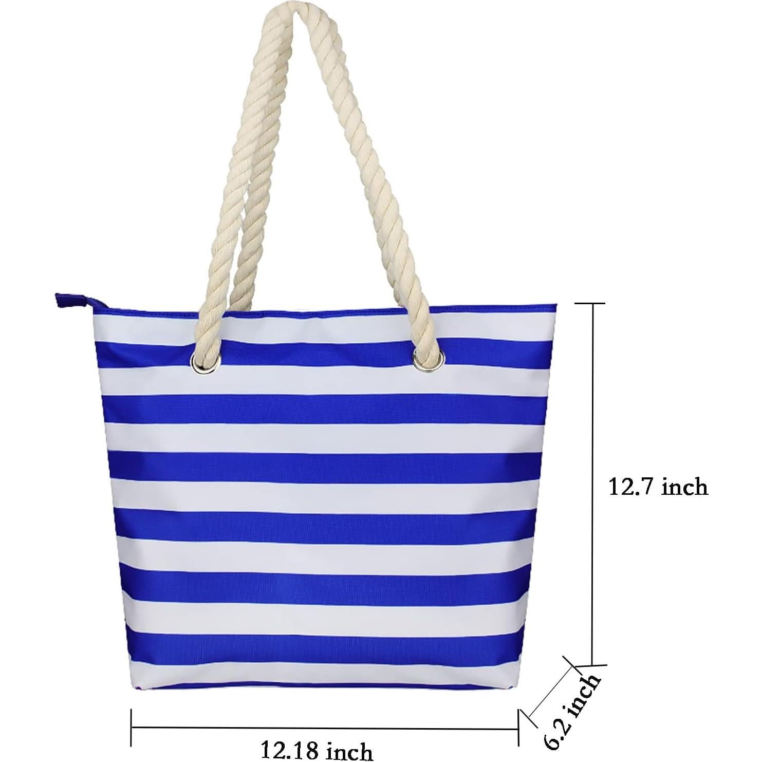 Bolsa de Vino YOOMIK para 2 Botellas Aislada Rayas Azules