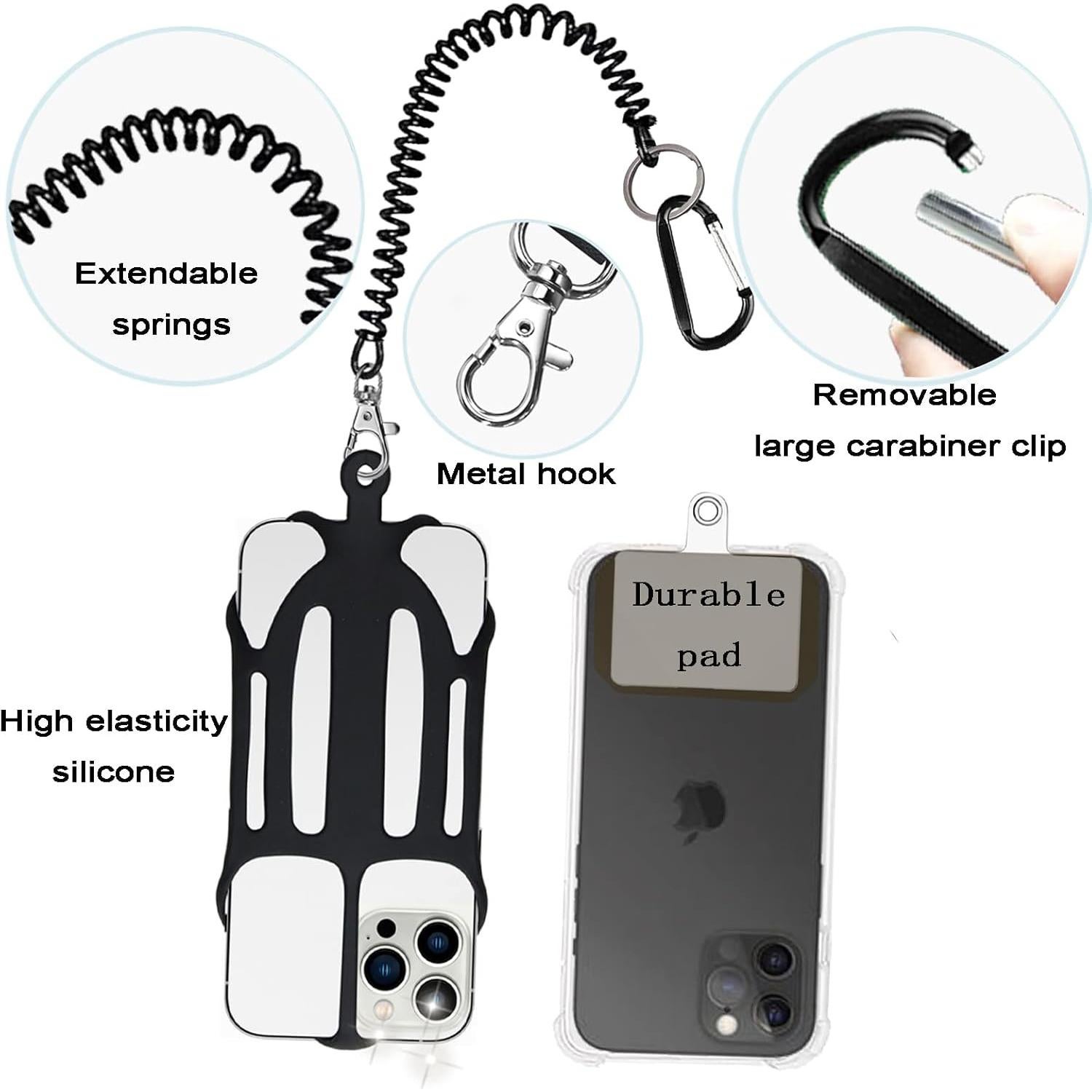 Tether para Teléfono Prime Comfort con Soporte de Silicona