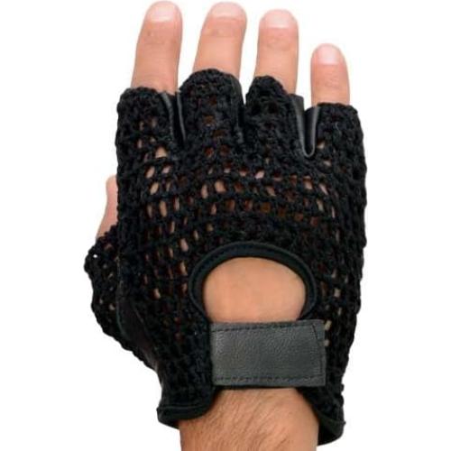 Guantes de Motocicleta Milwaukee Leather SH219 Negro 2X