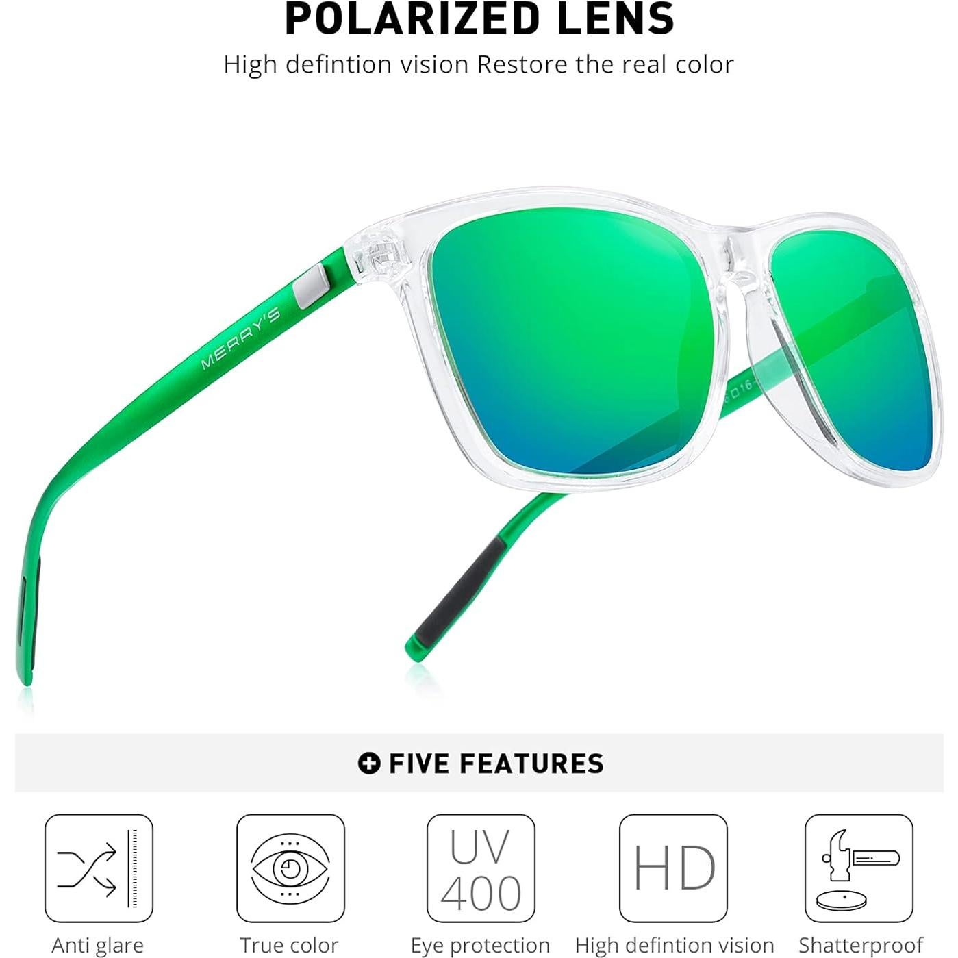 Gafas de sol polarizadas MERRY'S Vintage S8286 unisex