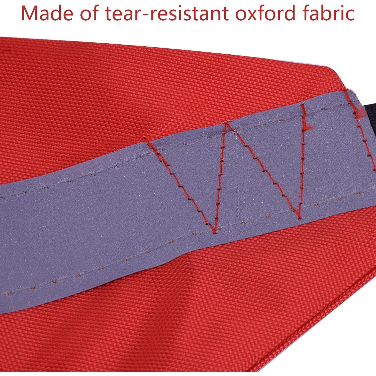 2 PCS Bandera de Seguridad Emsiok para Kayak Roja Reflectante