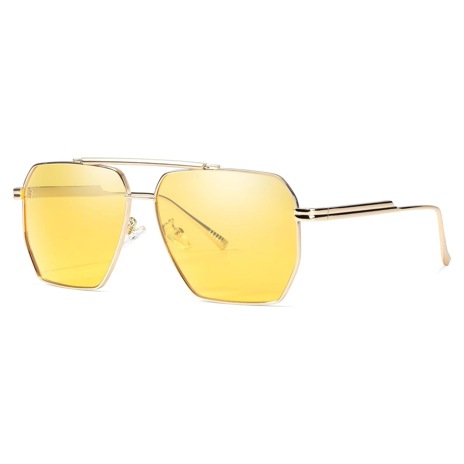 Gafas de Conducción Nocturna SIPHEW Polarizadas Amarillas UV400