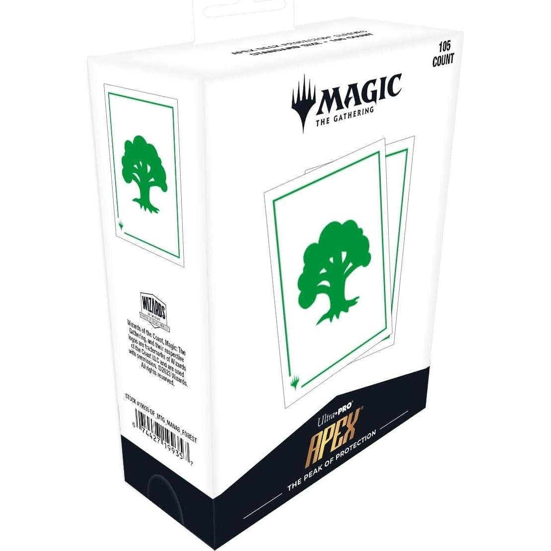 Fundas Protectoras Ultra PRO Apex 105ct para MTG - Bosque
