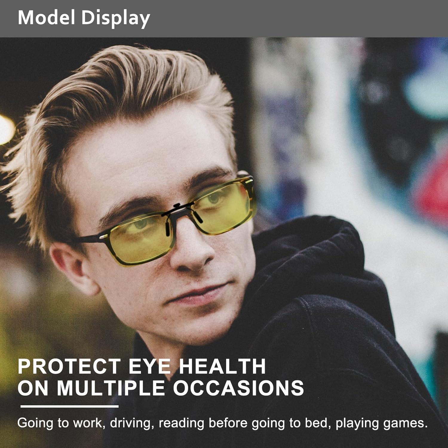 Gafas de Visión Nocturna Clip-on UpaClaire Amarillas