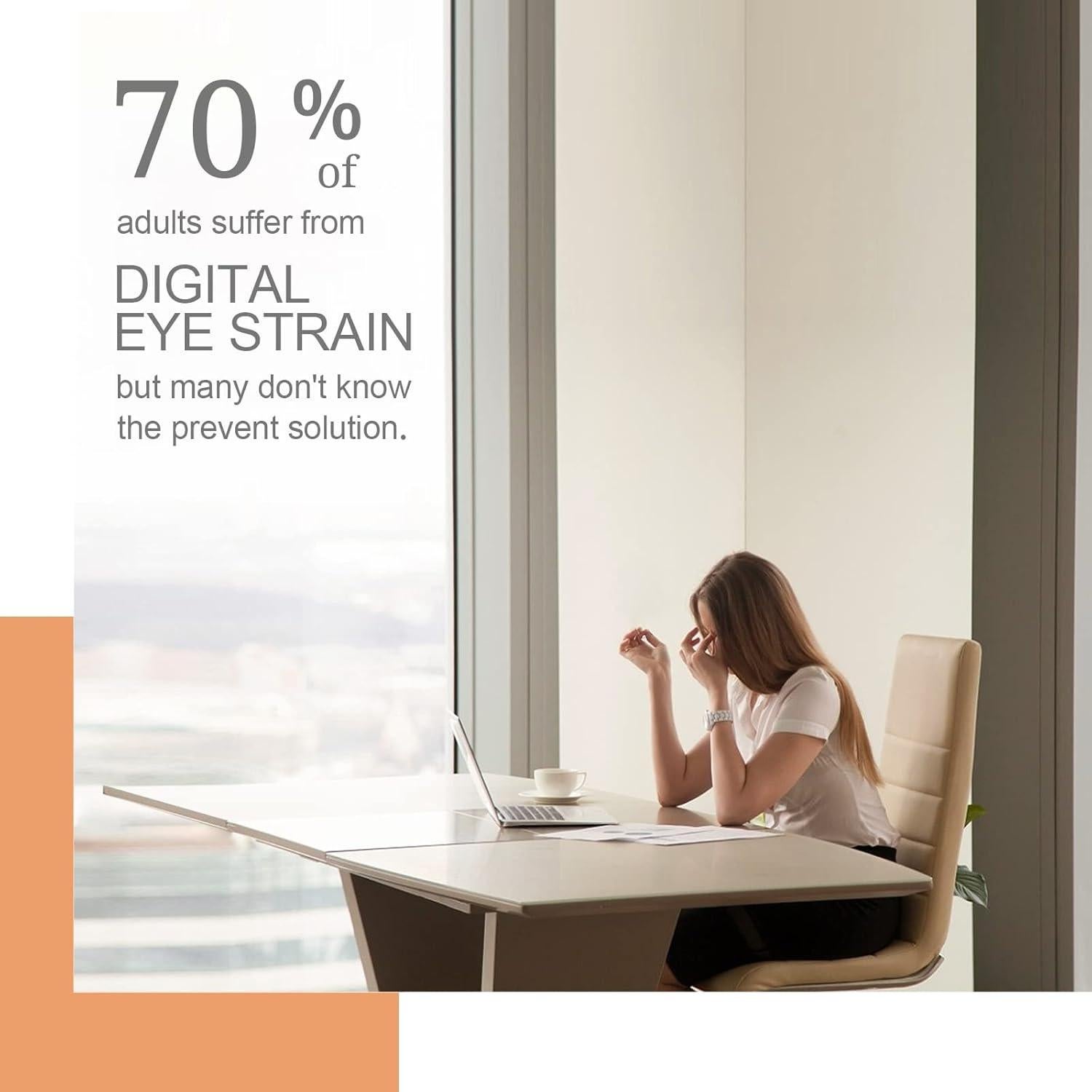 Gafas de bloqueo de luz azul FONHCOO Clip levantable 2 unidades