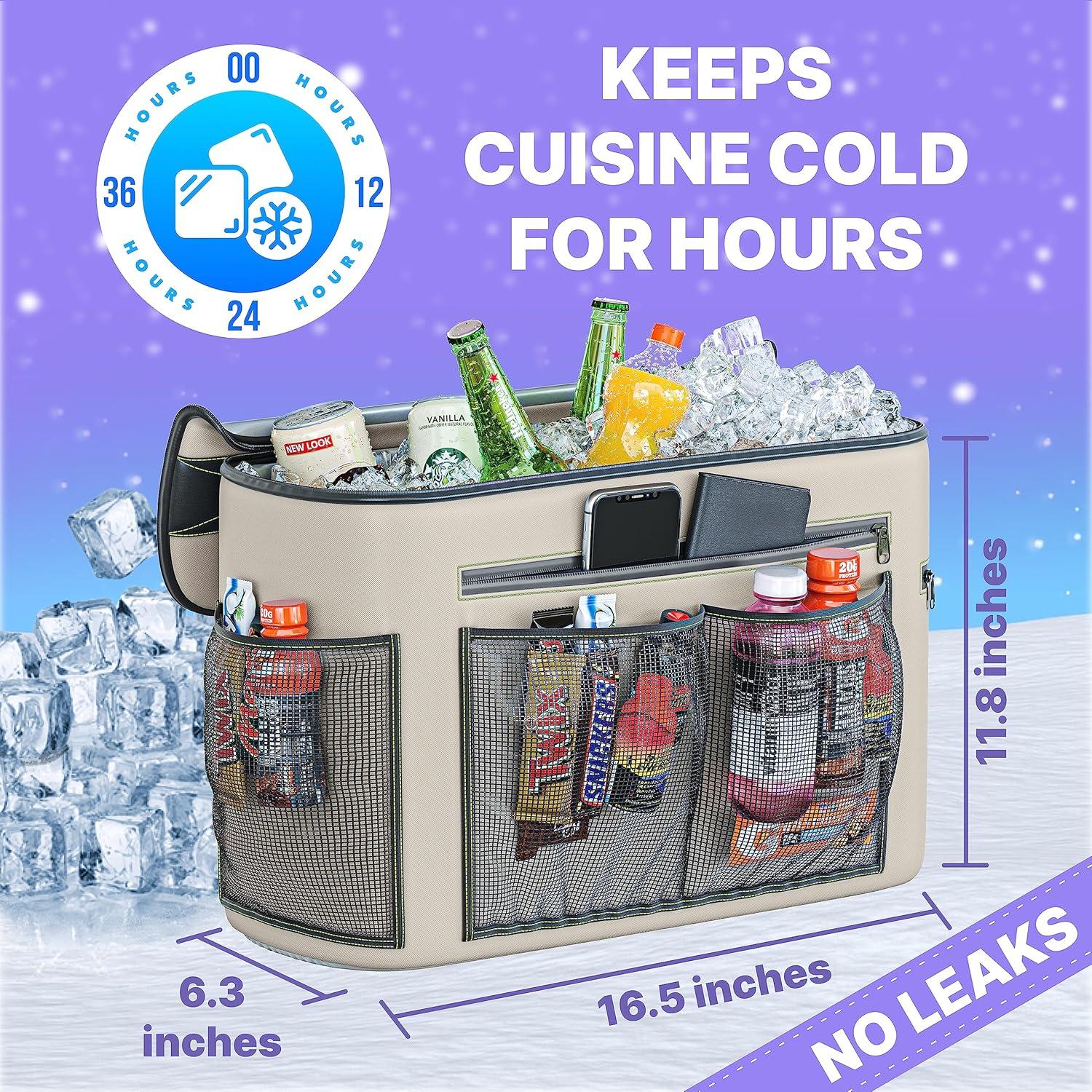 Enfriador Skywin para Kayak Detrás del Asiento, Aislado