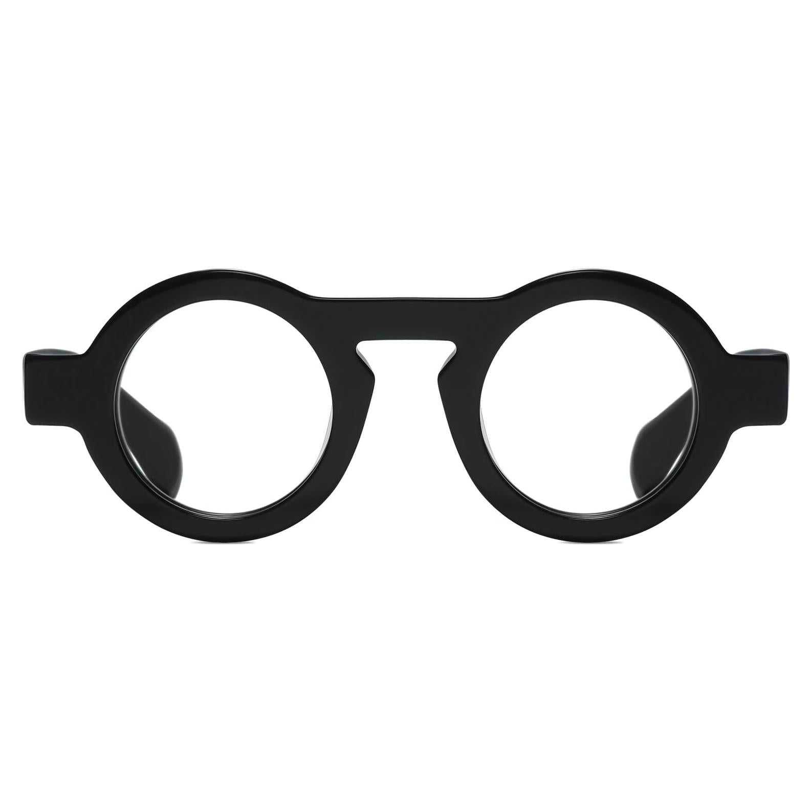 Gafas de lectura redondas FYTOO con bloqueo luz azul UV400