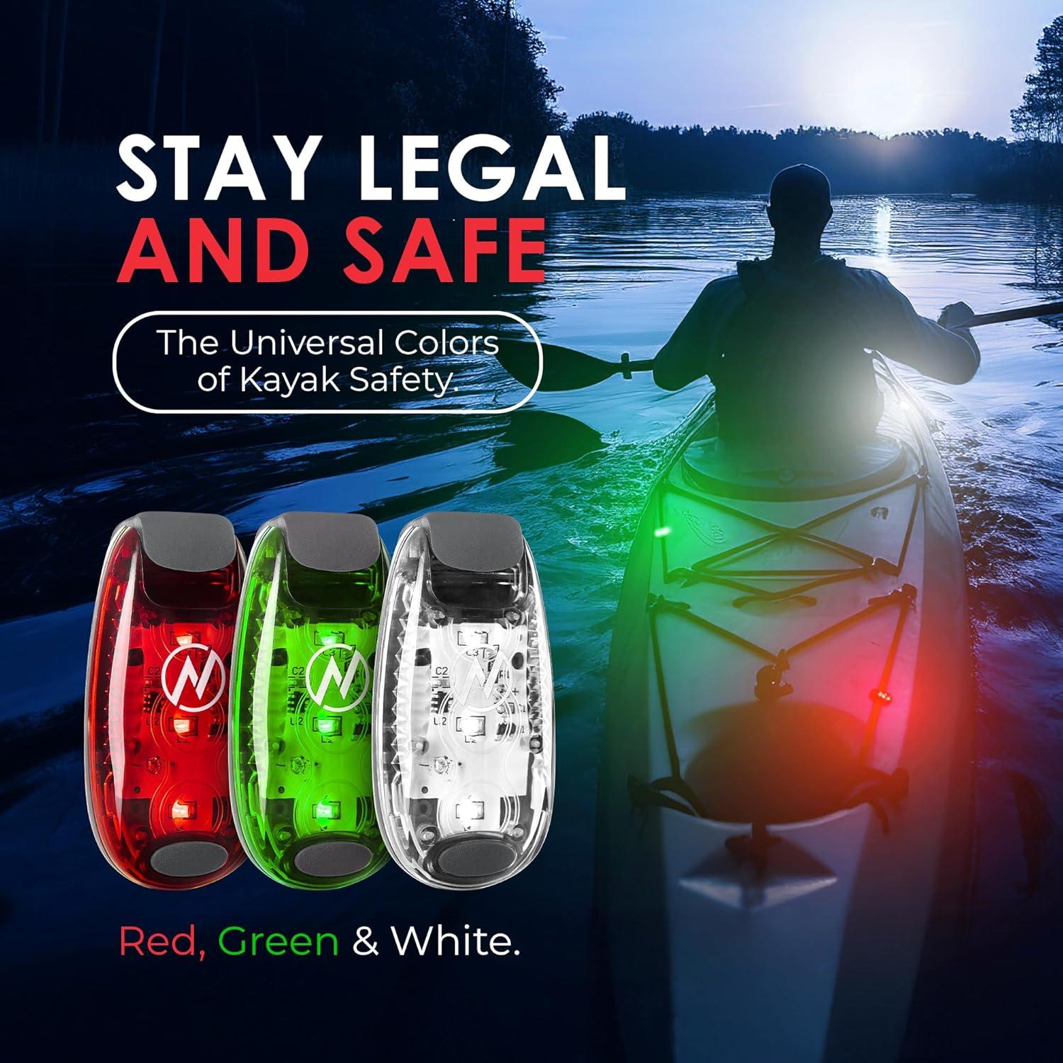 Luces LED KayaLuma para Kayak - Paquete de 3, IPX5