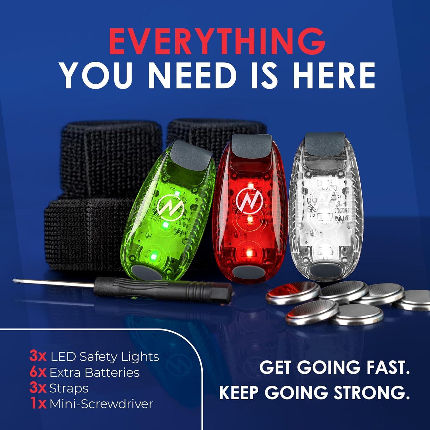 Luces LED KayaLuma para Kayak - Paquete de 3, IPX5