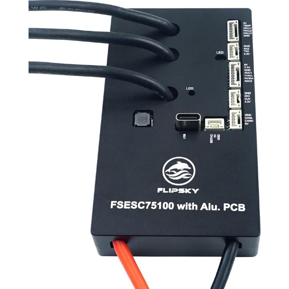 Controlador ESC Flipsky 75100 100A para Patineta Eléctrica