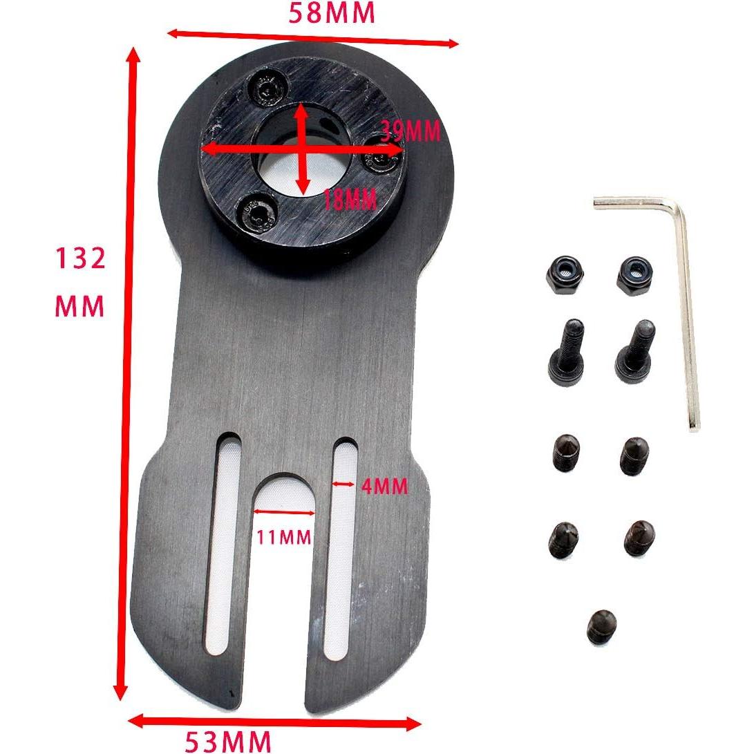 Montaje de Motor Eléctrico vanpro 5065 para Skateboard