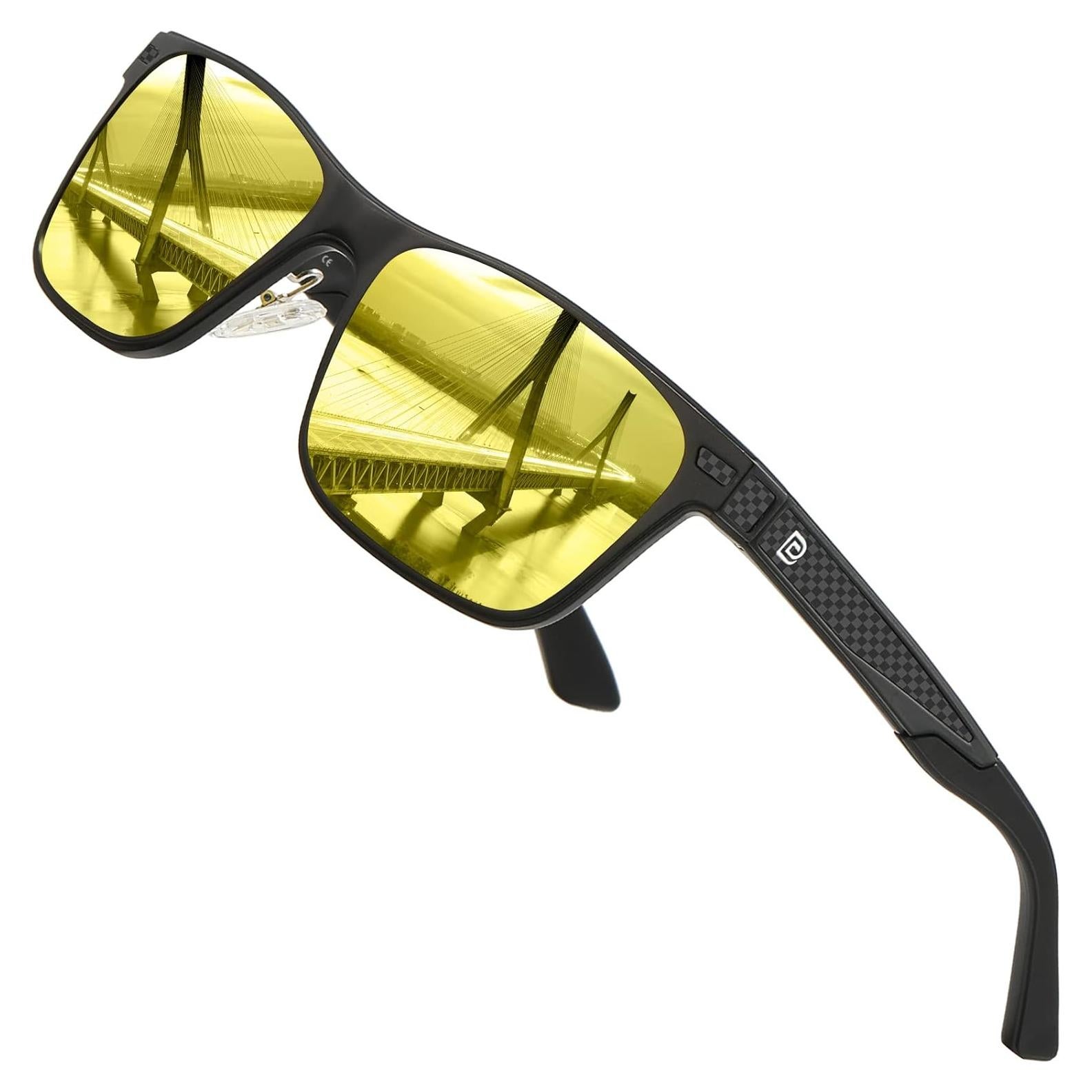 Gafas de Conducción Nocturna DUCO para Hombres Lentes Polarizadas