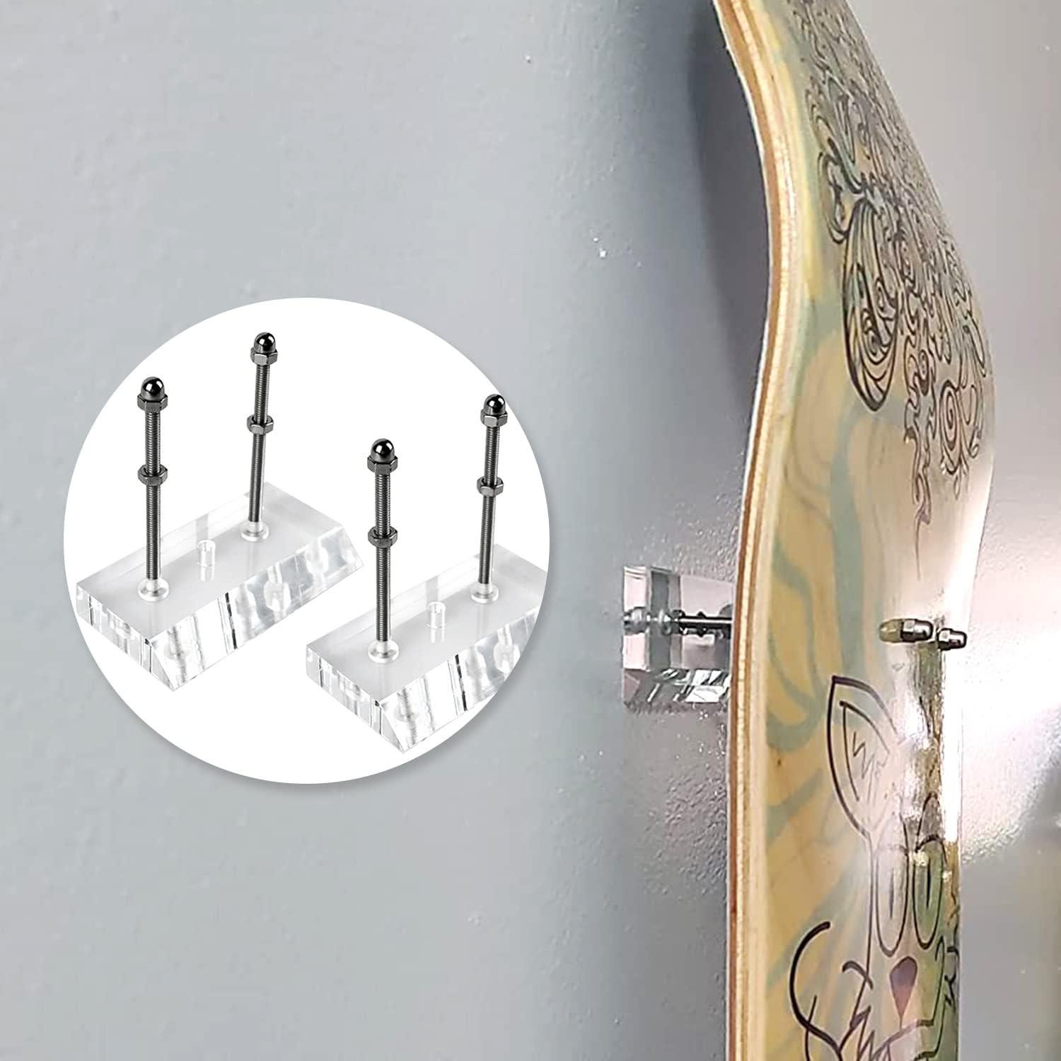 Soporte para Skateboard BUIYLV Montaje en Pared 2 PCS