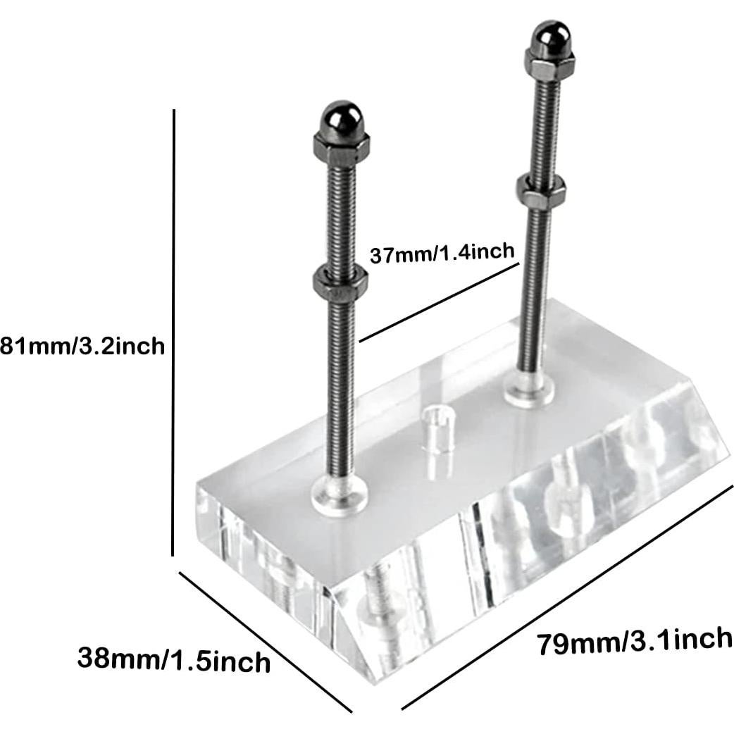 Soporte para Skateboard BUIYLV Montaje en Pared 2 PCS