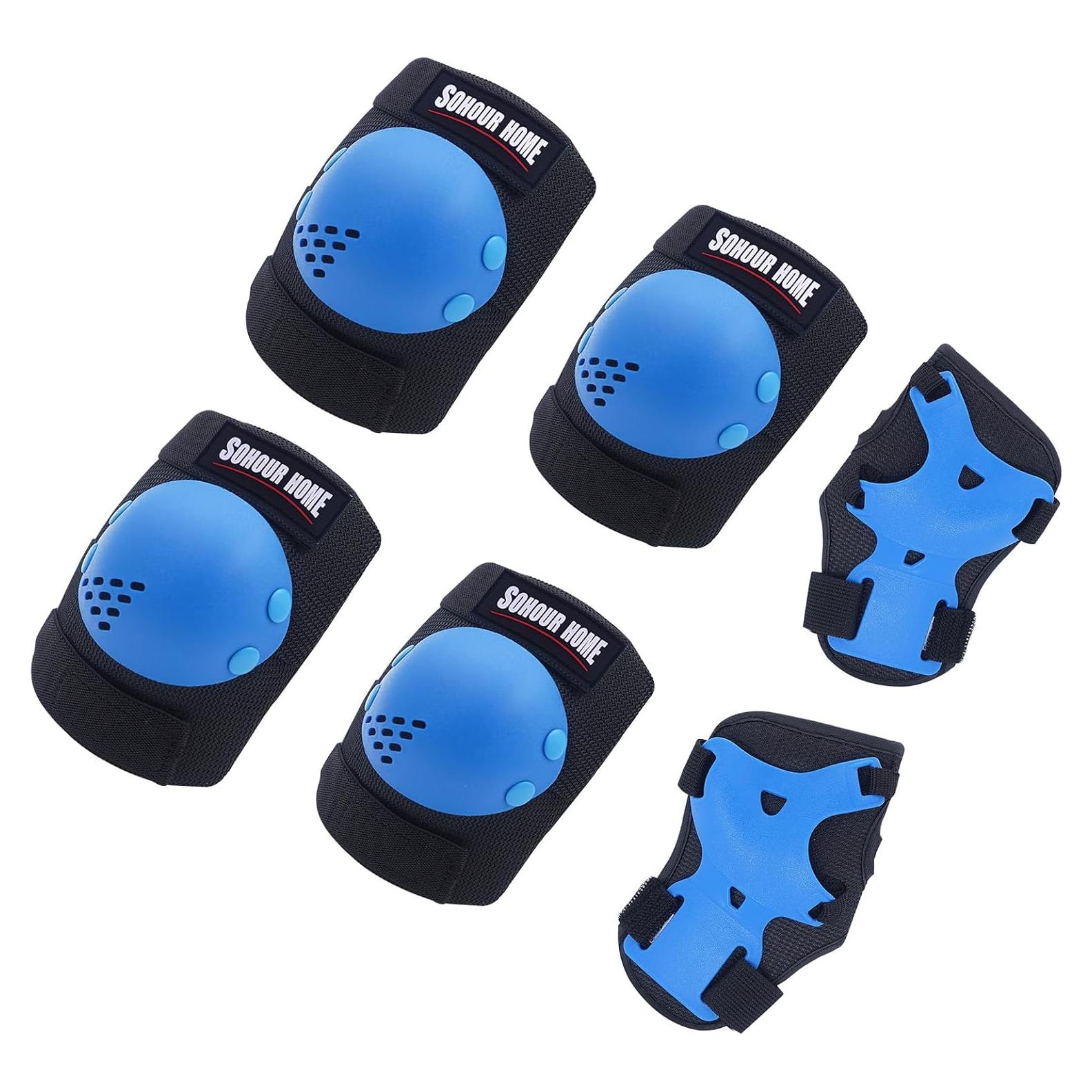 Set de Rodilleras y Muñequera SOHOUR HOME para Niños