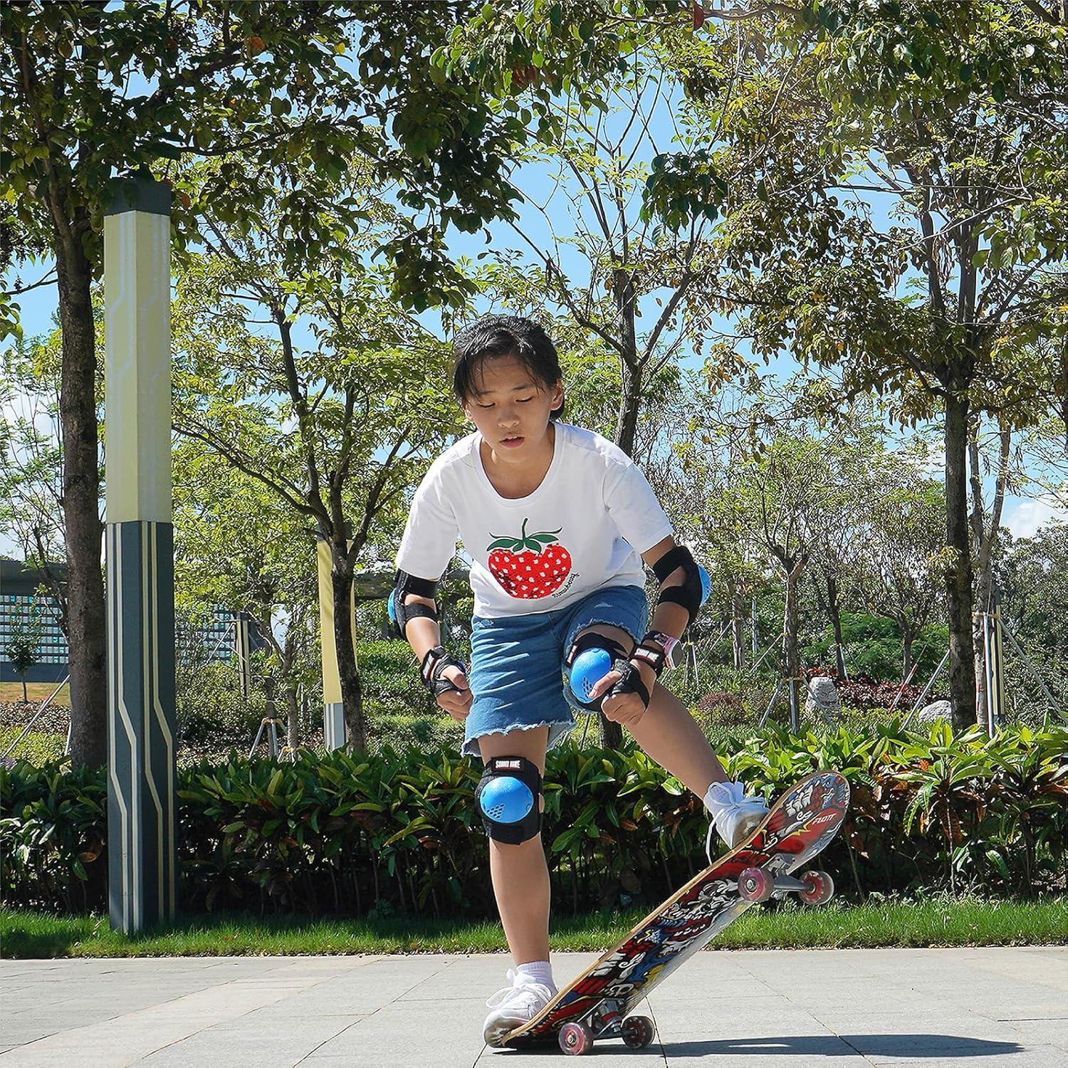 Set de Rodilleras y Muñequera SOHOUR HOME para Niños