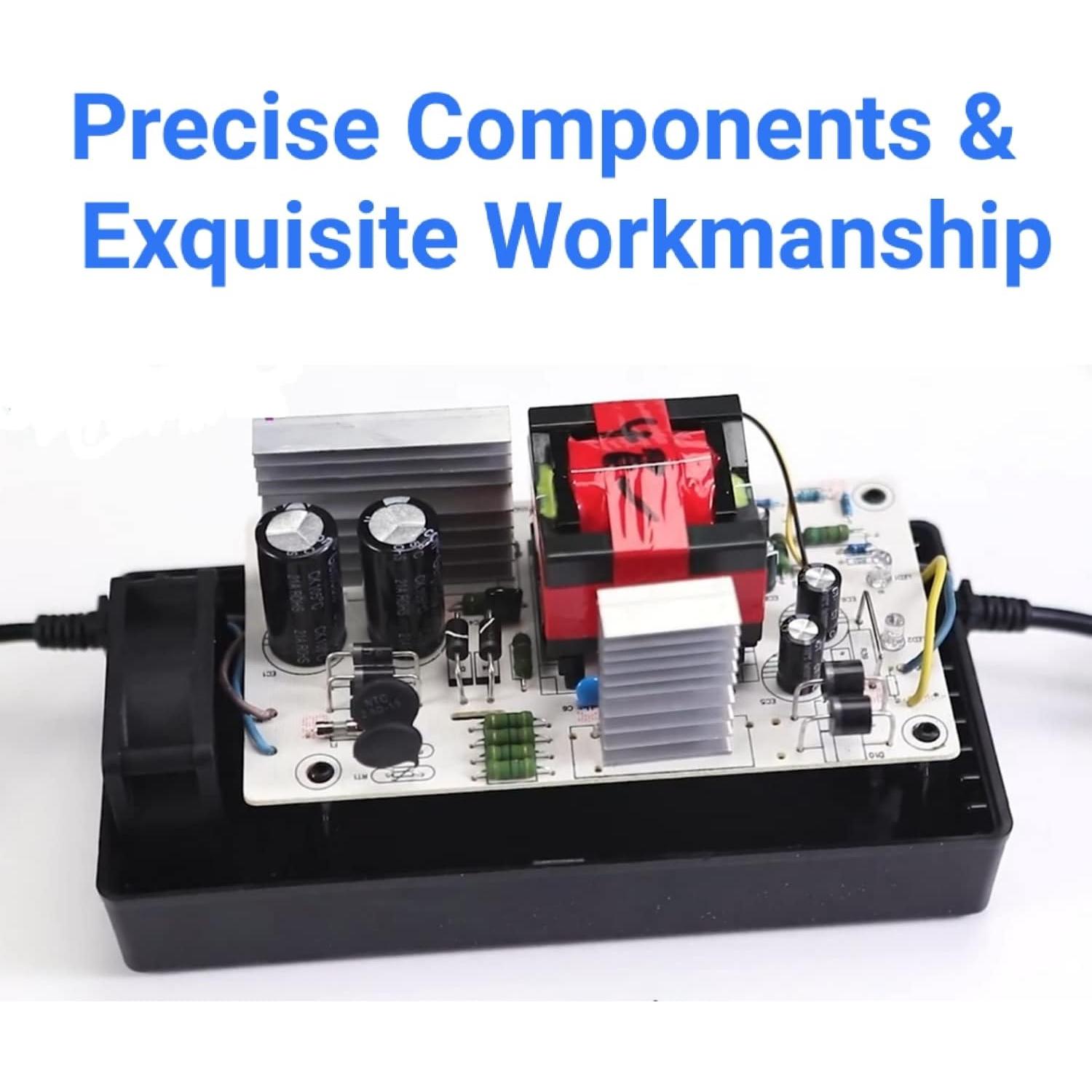 Cargador 29.4V 1.5A HERISKEER para Batería 24V/25.2V/25.9V