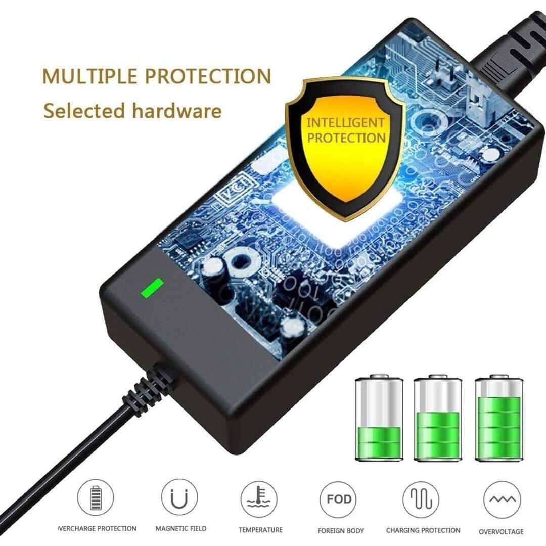 Cargador 29.4V 1.5A HERISKEER para Batería 24V/25.2V/25.9V