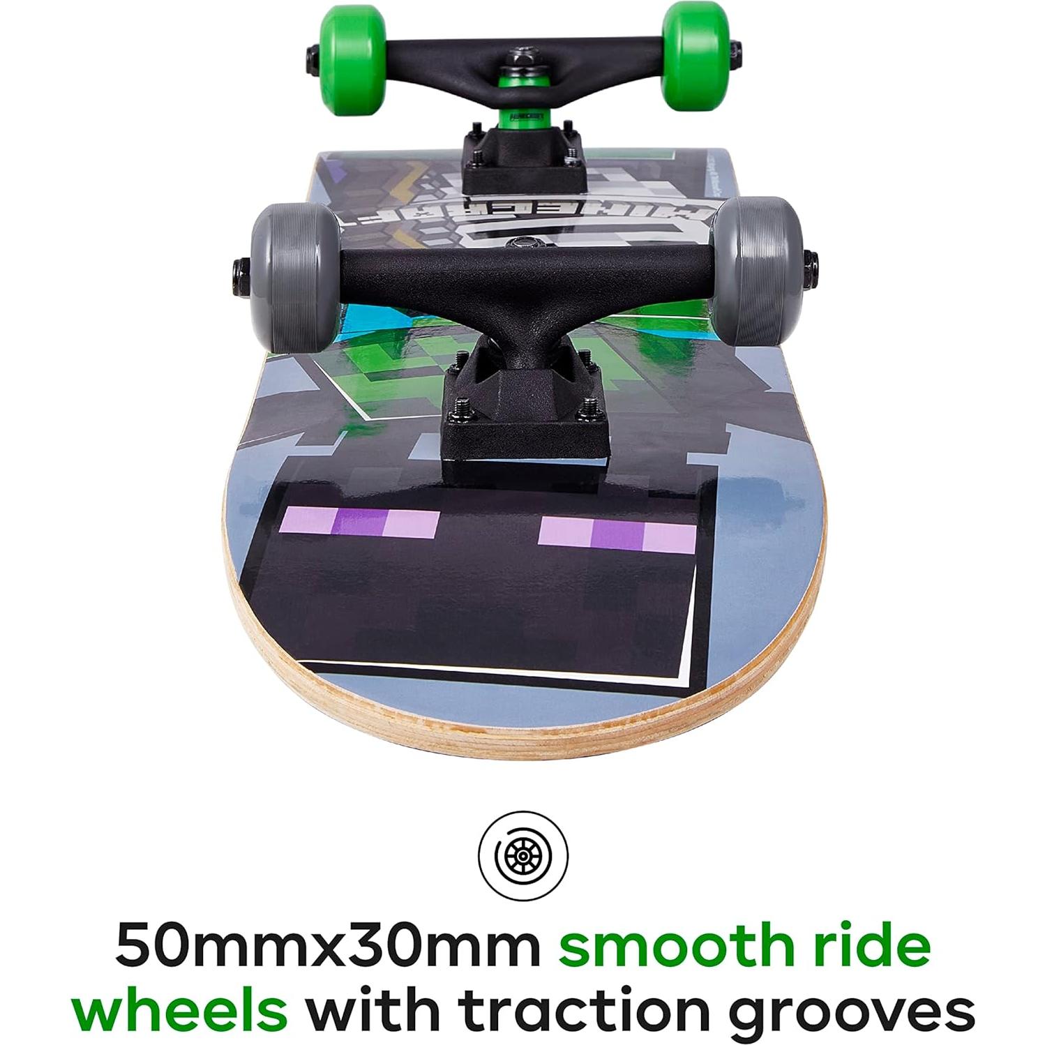 Skateboard Voyager Minecraft 78.74 cm 9 capas Arce