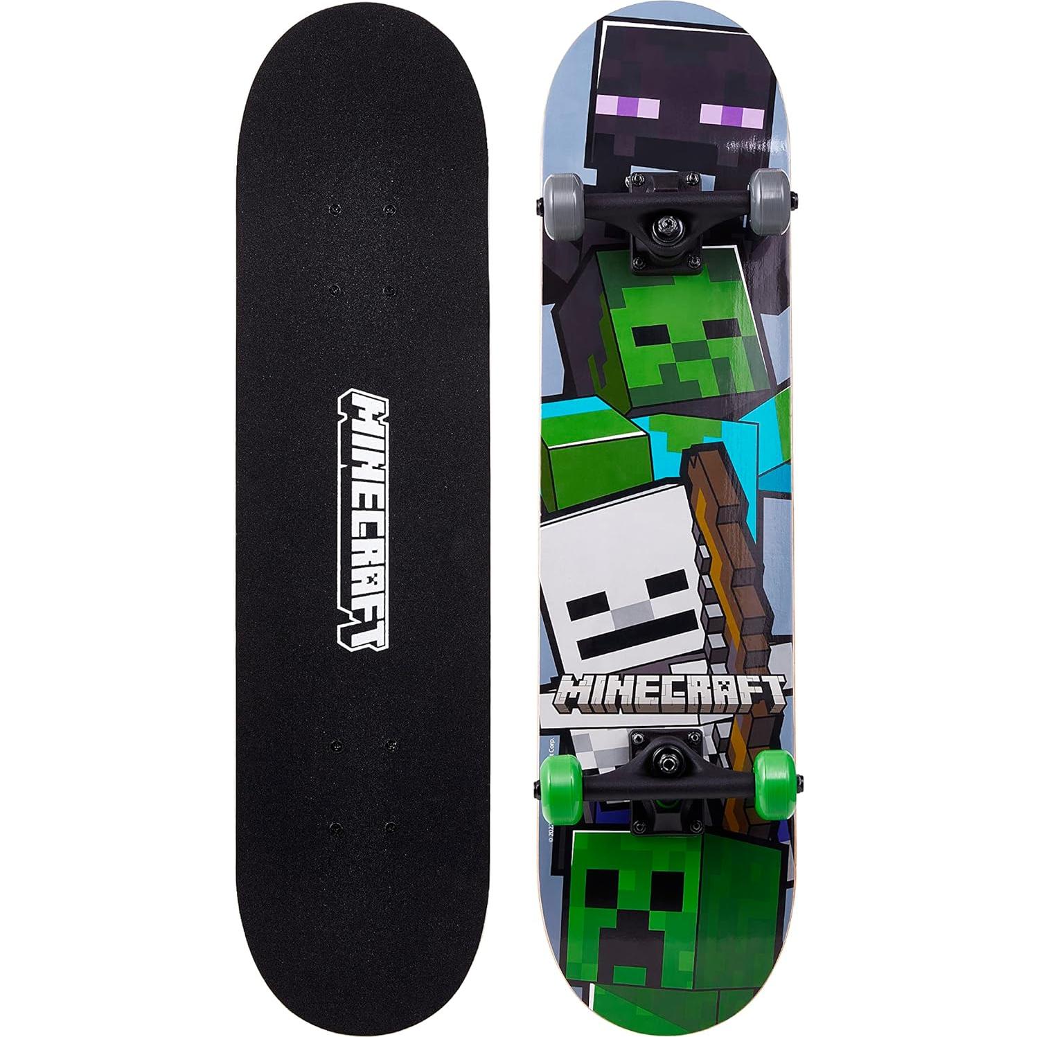 Skateboard Voyager Minecraft 78.74 cm 9 capas Arce