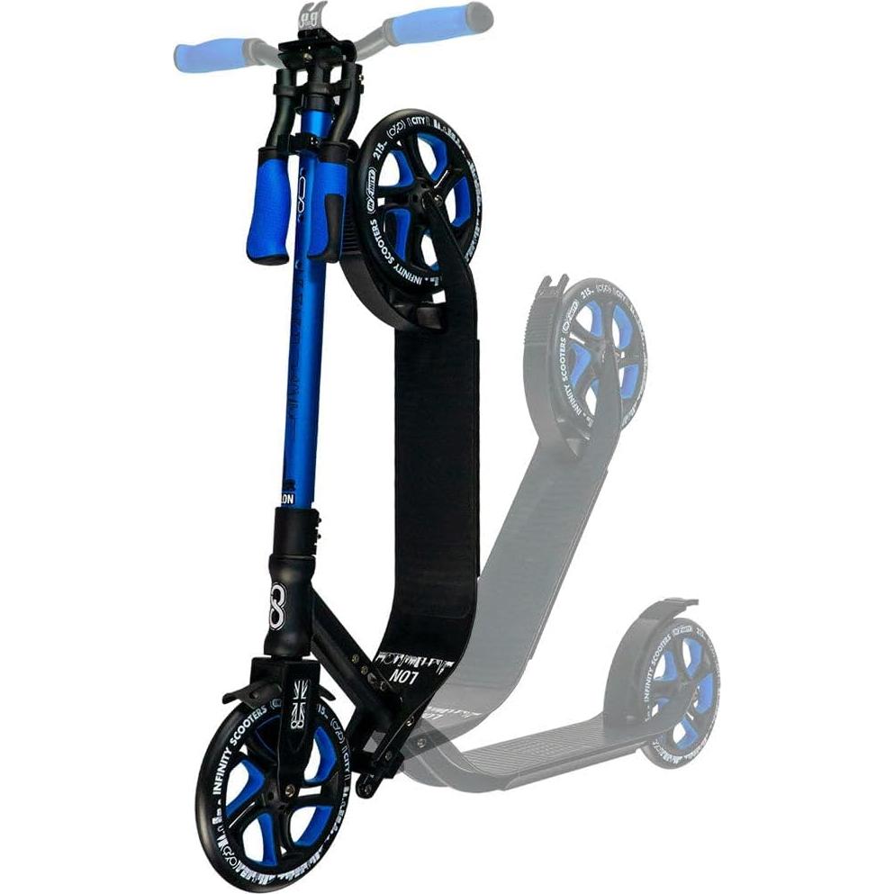Scooter Plegable Crazy Skates Londres Azul - Ligero y Ajustable
