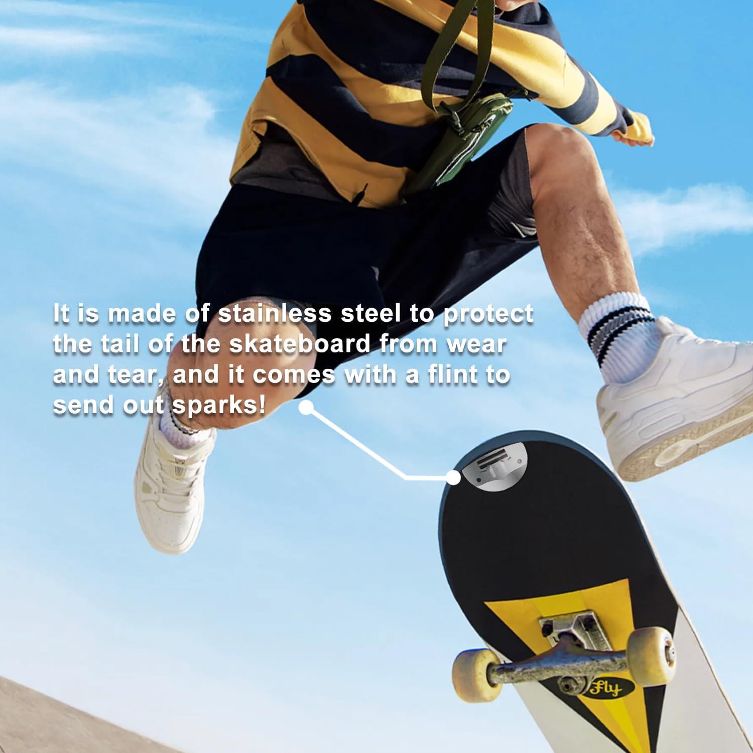 Placa de Chispa TUOBITUO para Patineta 2,54 cm Metal