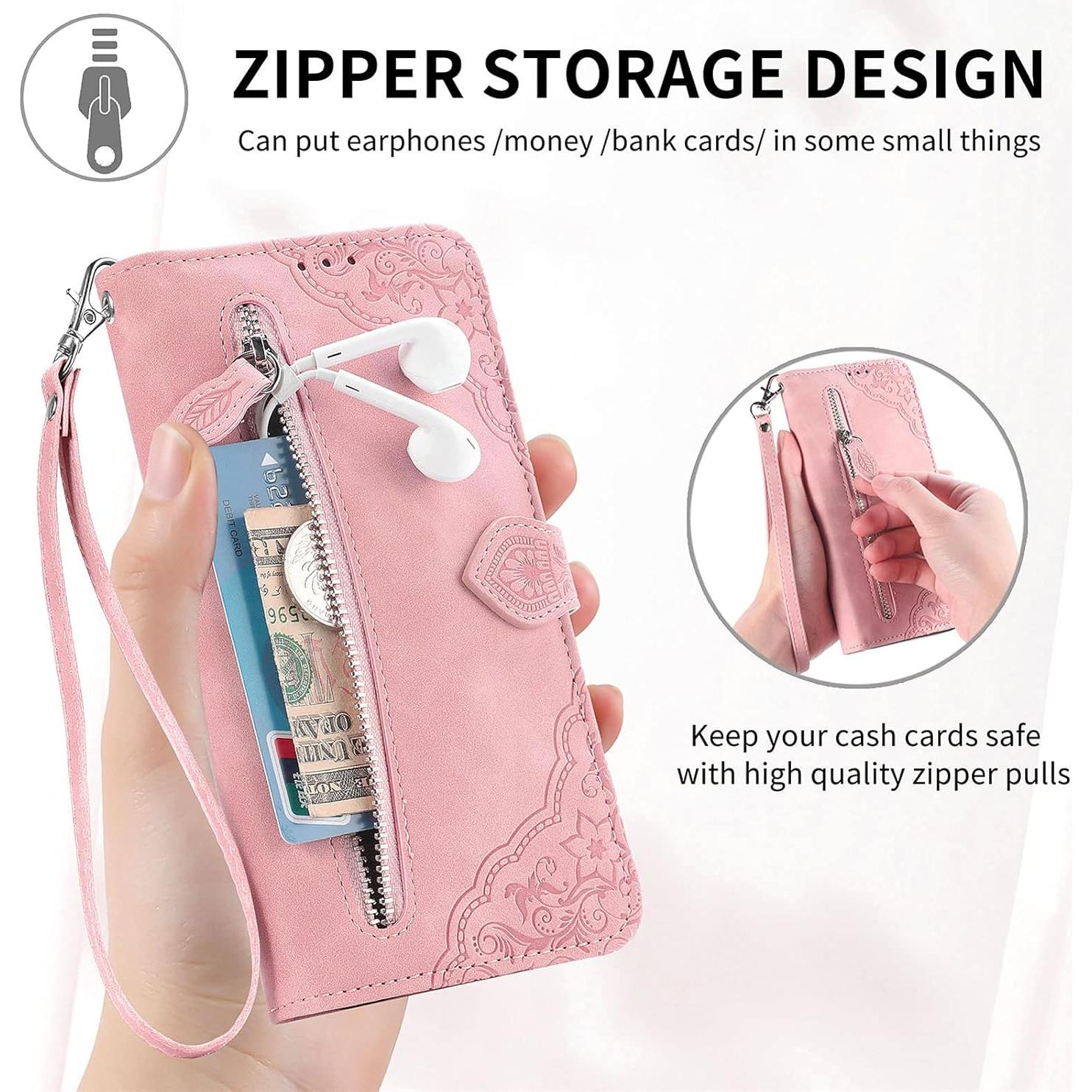 Funda Billetera Furiet Rosa para Samsung A81 M60S Note 10 Lite