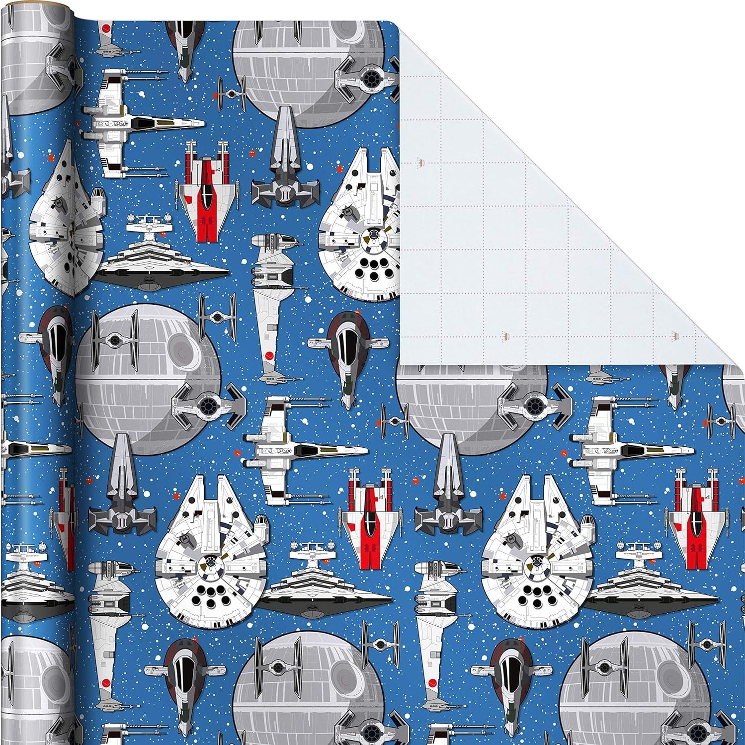 Papel de Regalo Hallmark Star Wars 60 m² 3 Diseños