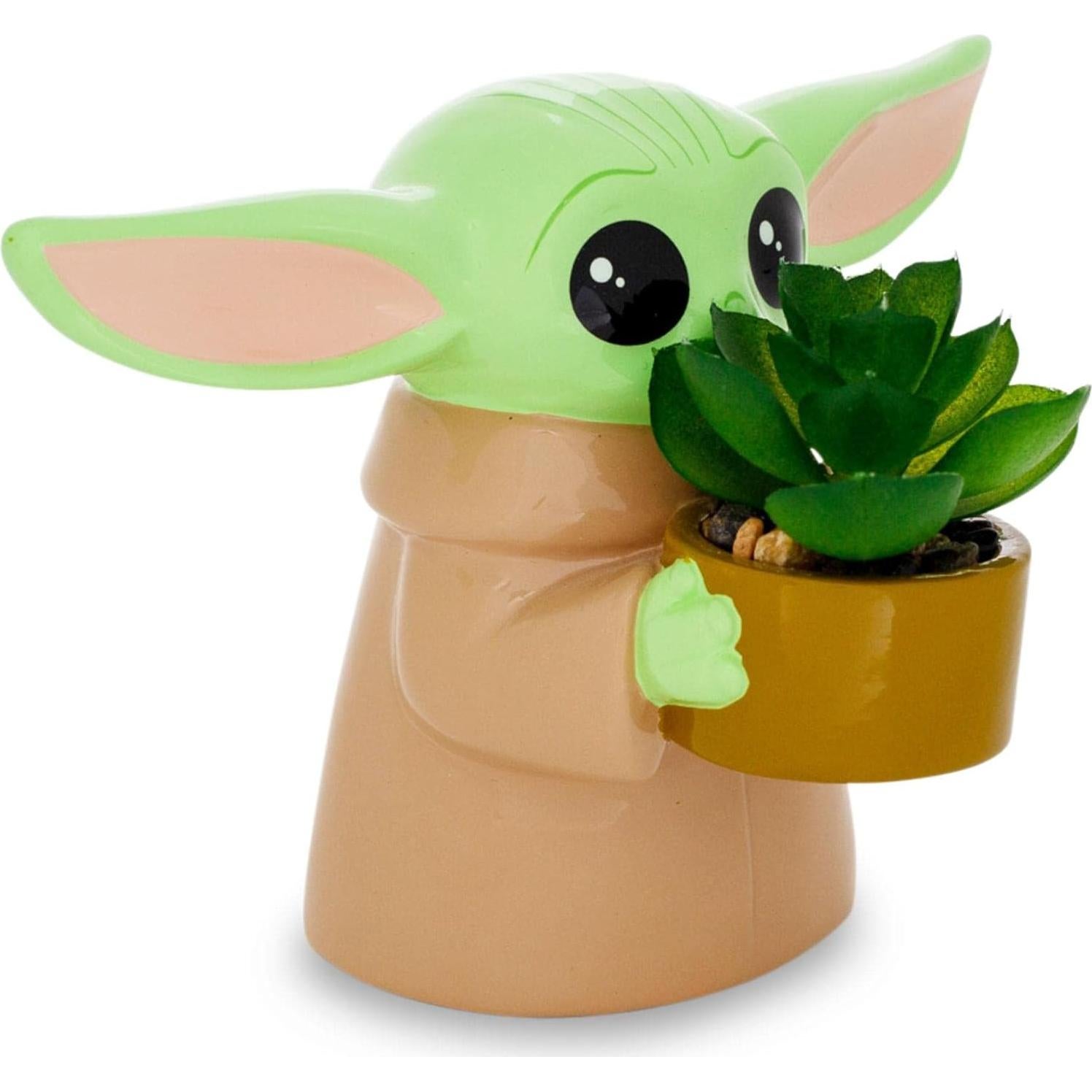 Maceta mini Grogu de cerámica 10 cm Star Wars