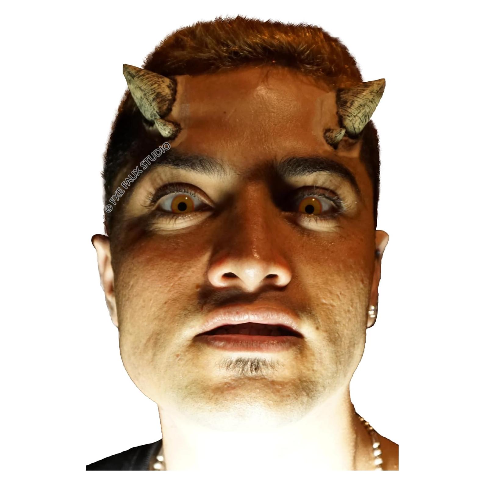 Cuernos Demoníacos Fxe Faux Studio de Láttex Multicolor