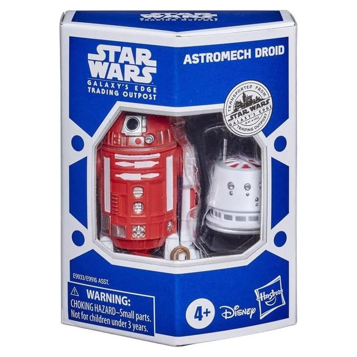 Star Wars Galaxy’s Edge Trading Outpost Depot Astromech Droid Red and White