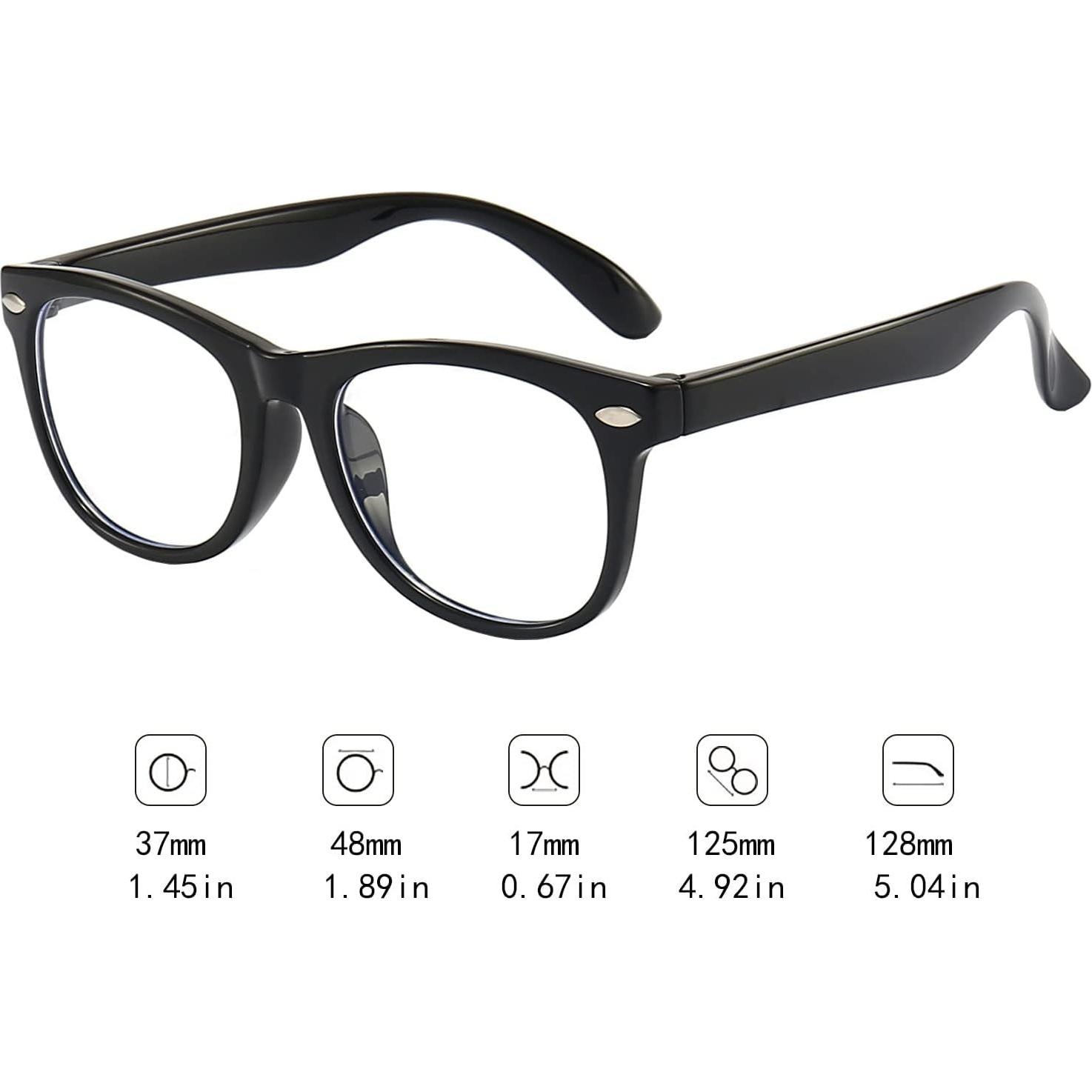 Paquete de 3 gafas Fannygo bloqueadoras luz azul niños