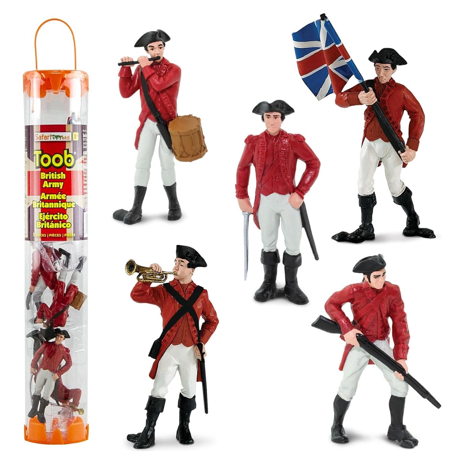 Safari Ltd. Miniaturas Ejército Británico Guerra Revolucionaria