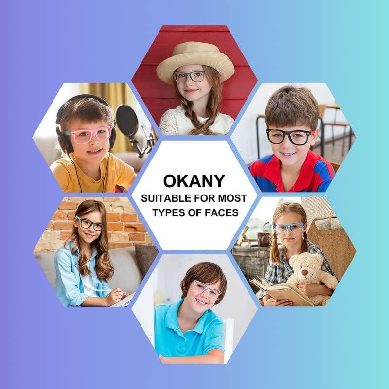 Gafas Bloqueadoras de Luz Azul para Niños Okany - 3 Piezas