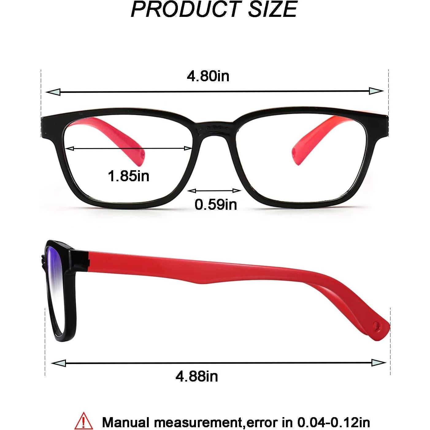 Gafas bloqueadoras de luz azul para niños AHXLL 3-9 años