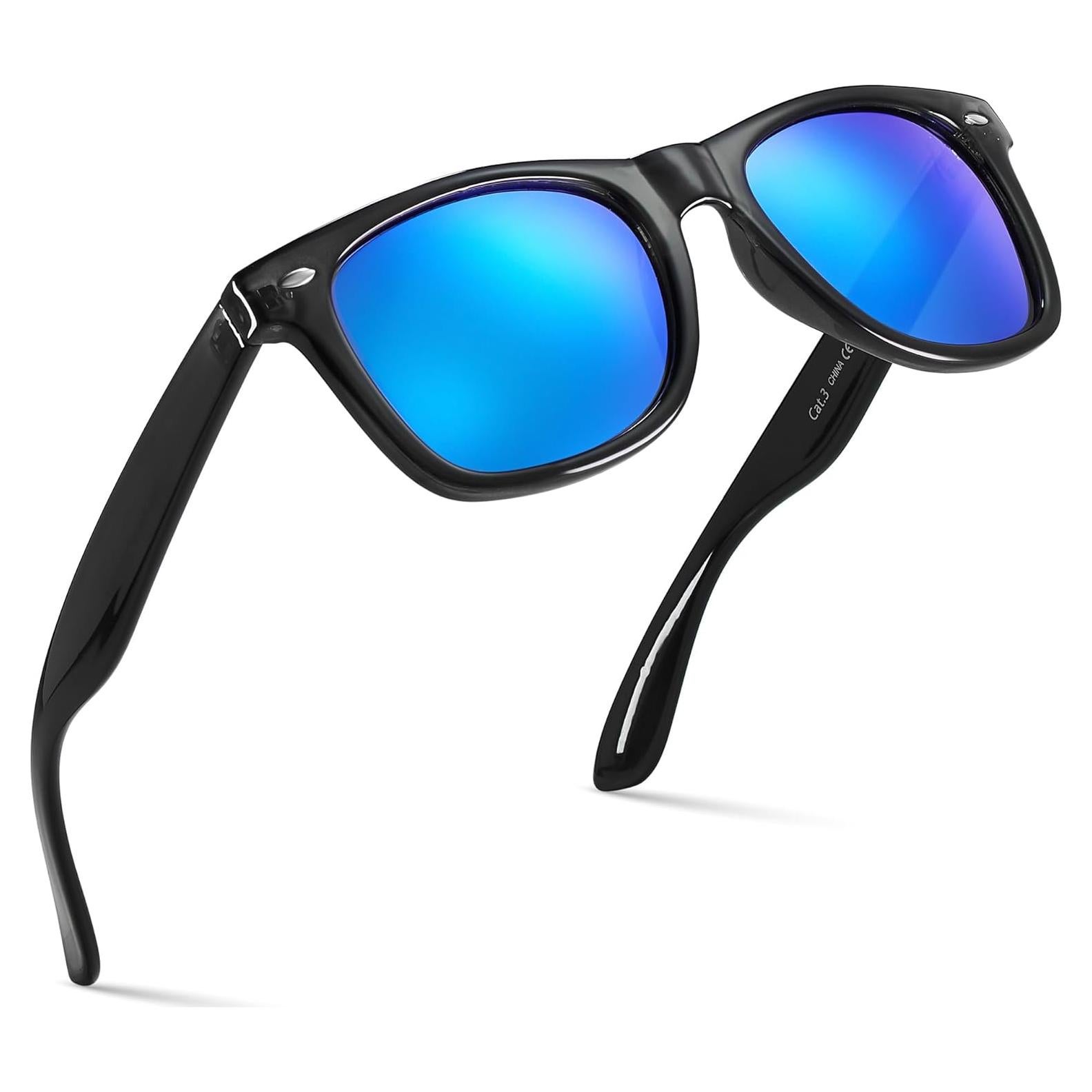Gafas de sol retro Rewind translúcidas UV400 para hombres y mujeres