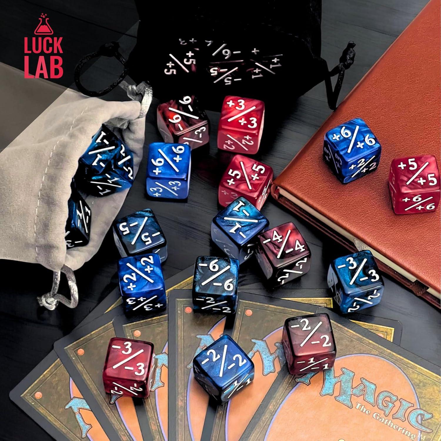 Dados de Contador de Vida Luck Lab MTG 48 PCS - 4 Colores