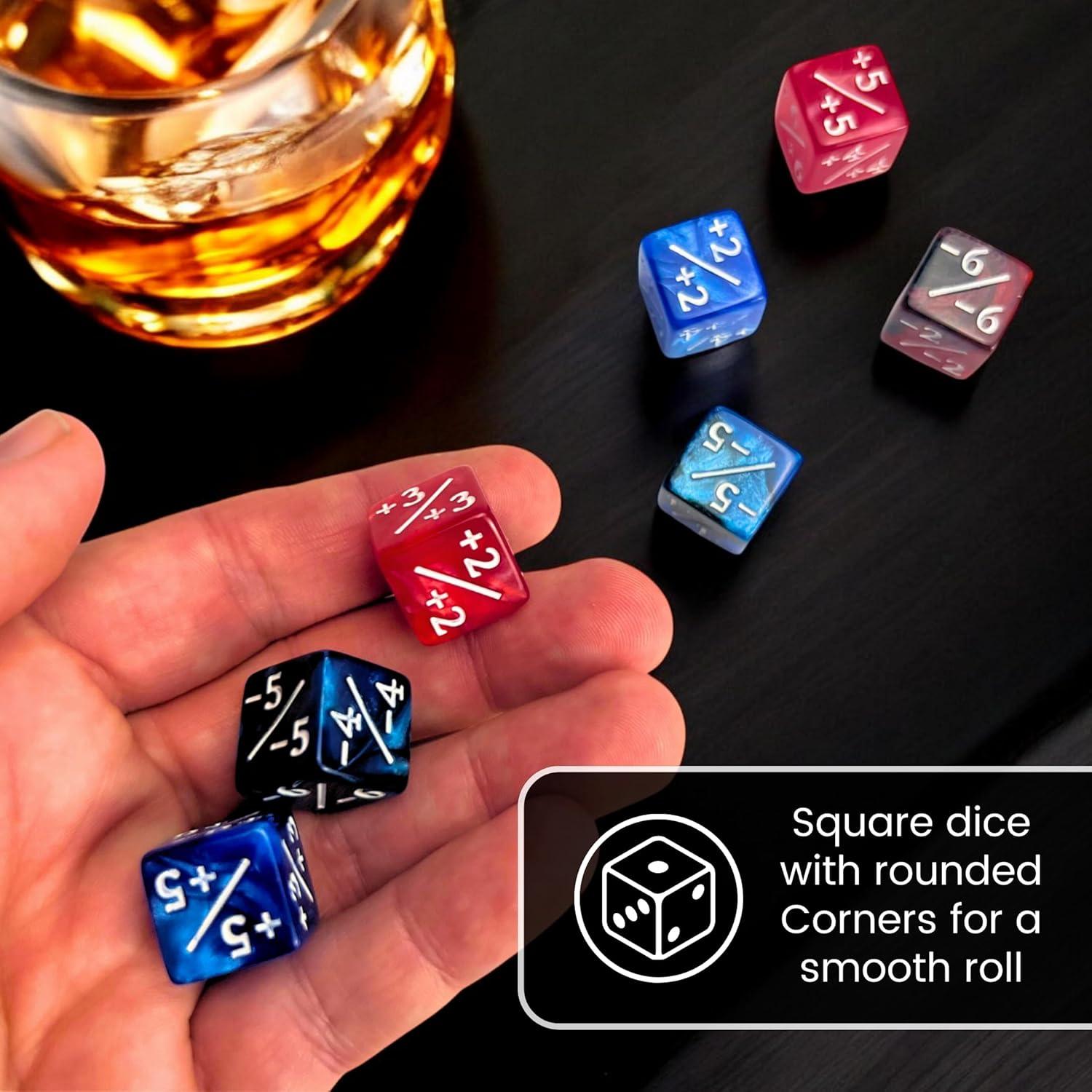 Dados de Contador de Vida Luck Lab MTG 48 PCS - 4 Colores