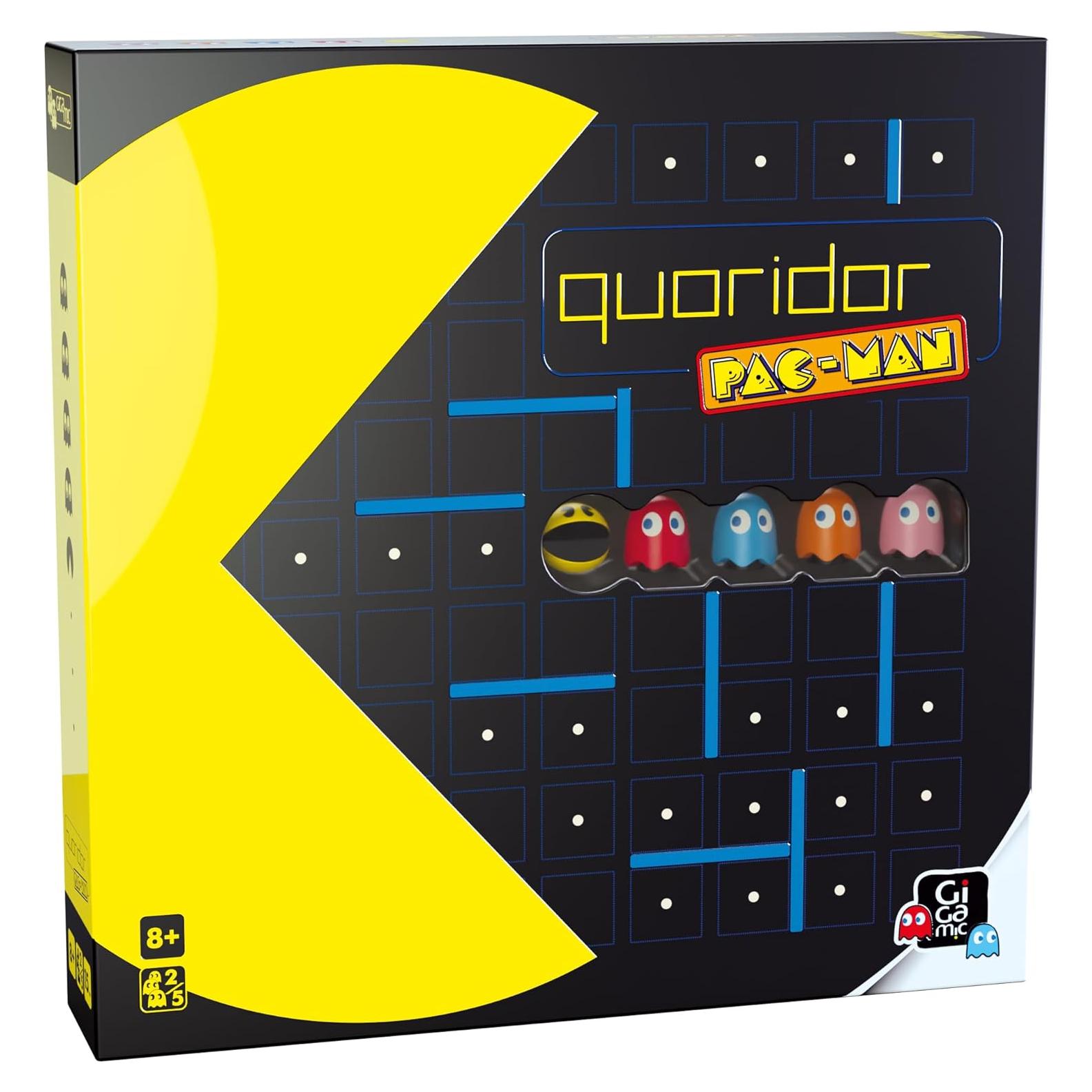 Quoridor Pac-Man - Juego de Mesa Estratégico 2 a 5 Jugadores