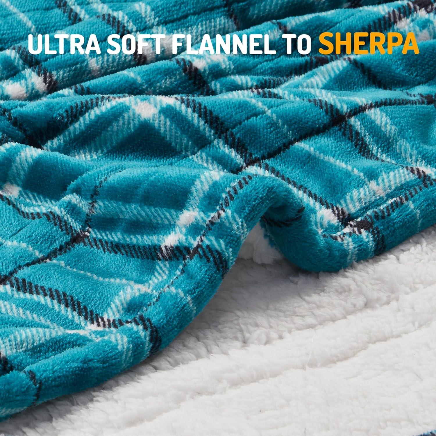 Manta Eléctrica Sherpa 127x163 cm Reversible para Mujeres