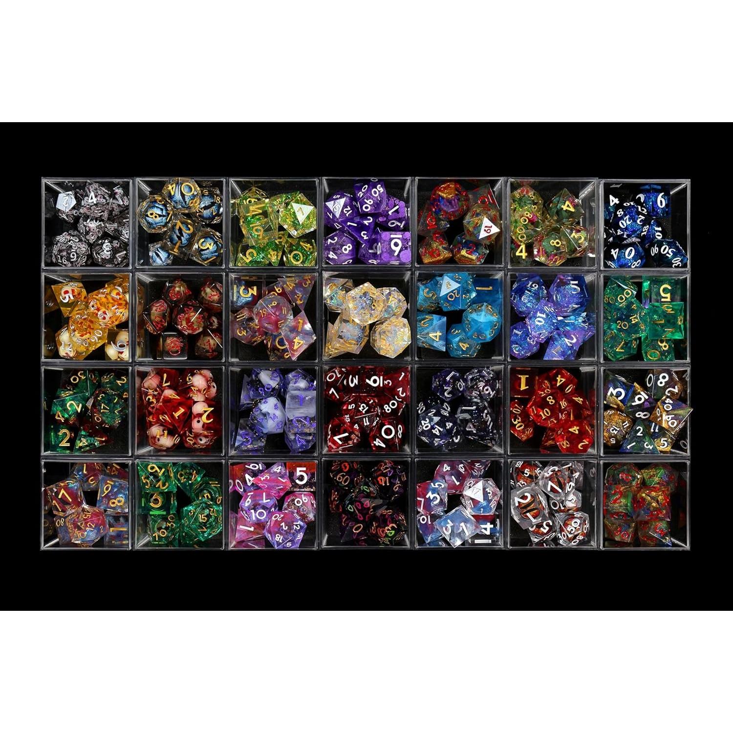 Juego de Dados Poliedricos 1985 Games para D&D - Resina