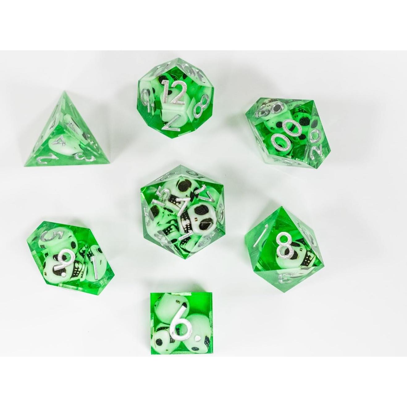 Juego de Dados Poliedricos 1985 Games para D&D - Resina